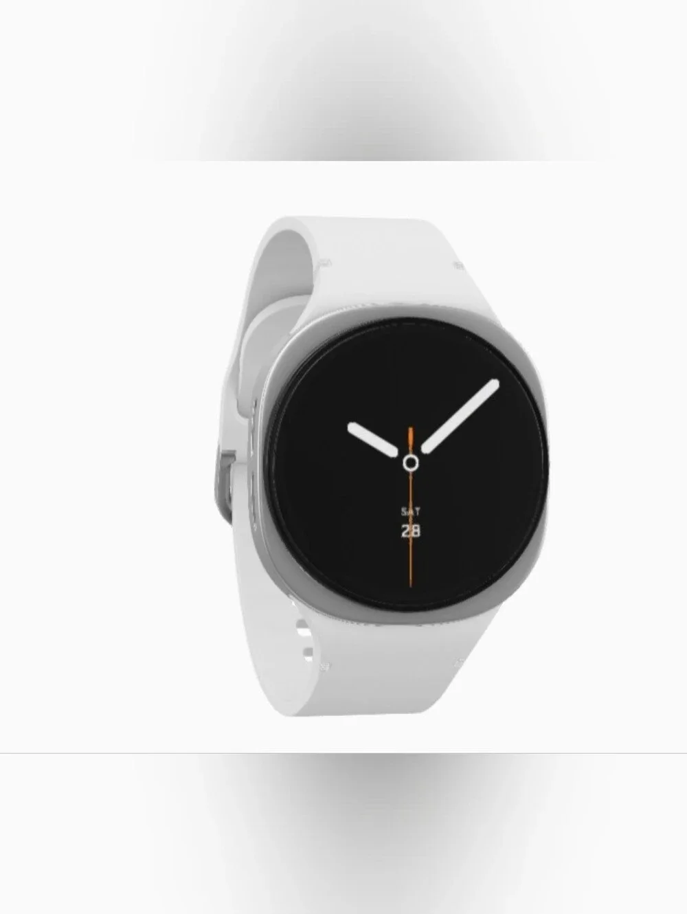 Brand New Samsung Galaxy Watch 8. 40mm Silver with 2 Chargers